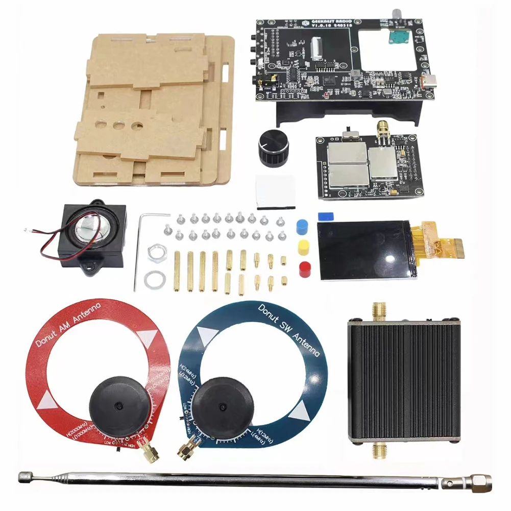 Digital Analog Output DIY All-Band Radio V5A Kit Support FM AM MW SW SSB LSB USB Hand Tools Power Tools Accessories