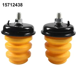 2 PCs Car REAR FRAME LEAF SPRING BUMPER BUMP STOP For SILVERADO For 1500 HD 99-06  Rear Shock Absorber