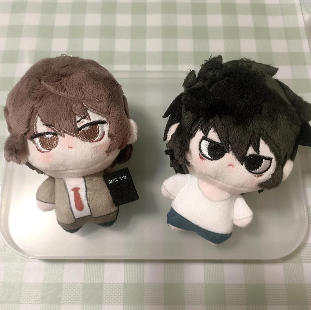 brinquedos-de-pelucia-yagami-light-l·lawliet-de-10cm-perifericos-de-anime-bonecos-de-pelucia-pingente-decorativo-para-mochila-chaveiro-presente