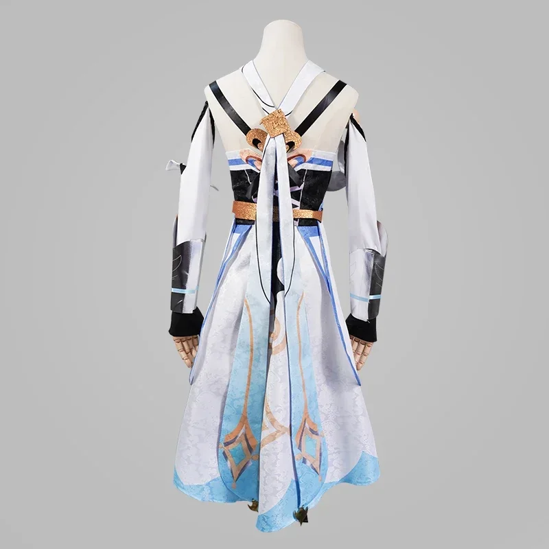 Impact Lumine Cosplay Costume Adult Carnival Uniform Wig Anime Halloween Party Costumes Masquerade Women Game