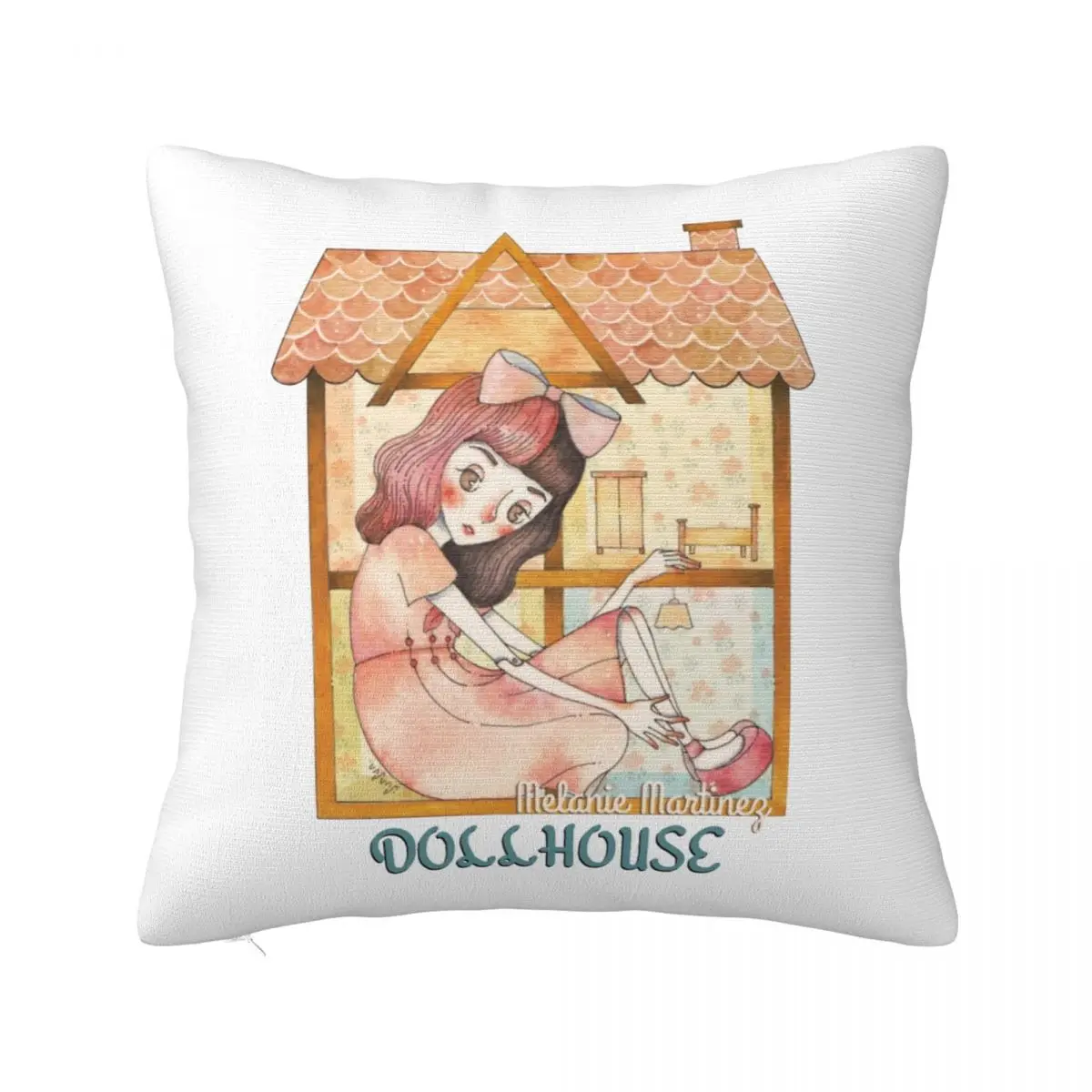 Melanie Martinez Girl Pillow Case Singer Cushion Covers Fashion Zippered Decor Pillowcase for Home 40*40cm