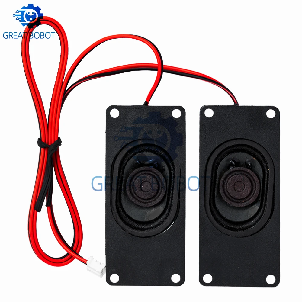 BS pair Audio Portable Speakers 3070 4Ohm / 8Ohm 3W Computer Speaker Advertising LCD TV Speakers Loudspeaker Rectangle Speaker