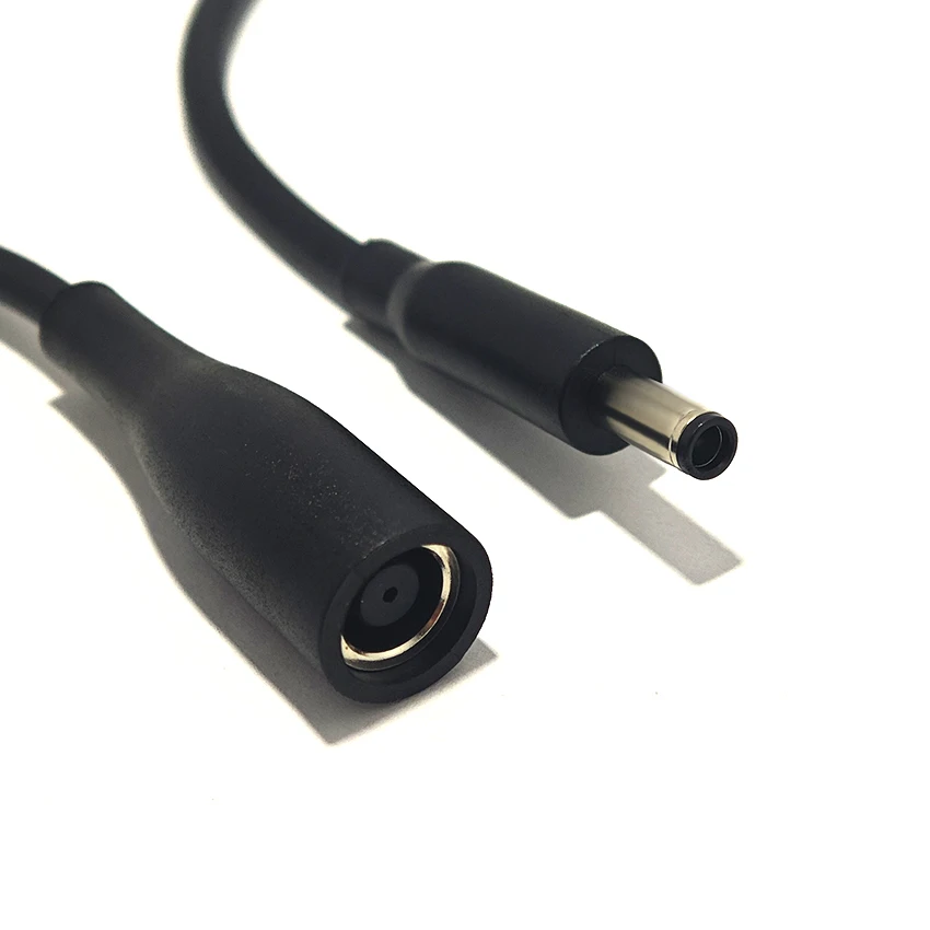 For Dell Laptop DC Power Charge Converter Adapter Cable Cord Large 7.4x5.0mm Female to 4.5x3.0mm Male with Needle 15cm 30cm view 2