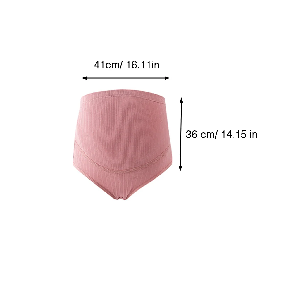 3 قطعة ملابس داخلية قطنية للأمهات عالية الخصر قابلة للتعديل فوق البطن ملابس داخلية للنساء الحوامل ناعمة ومرنة طوال اليوم