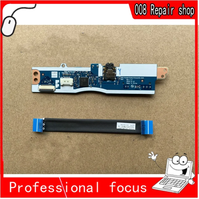 For Lenovo V15 V14-IWL IIL IML ARE ADA IGL Audio Card Reader Board NS-C121 5C50S25286 100% Tested