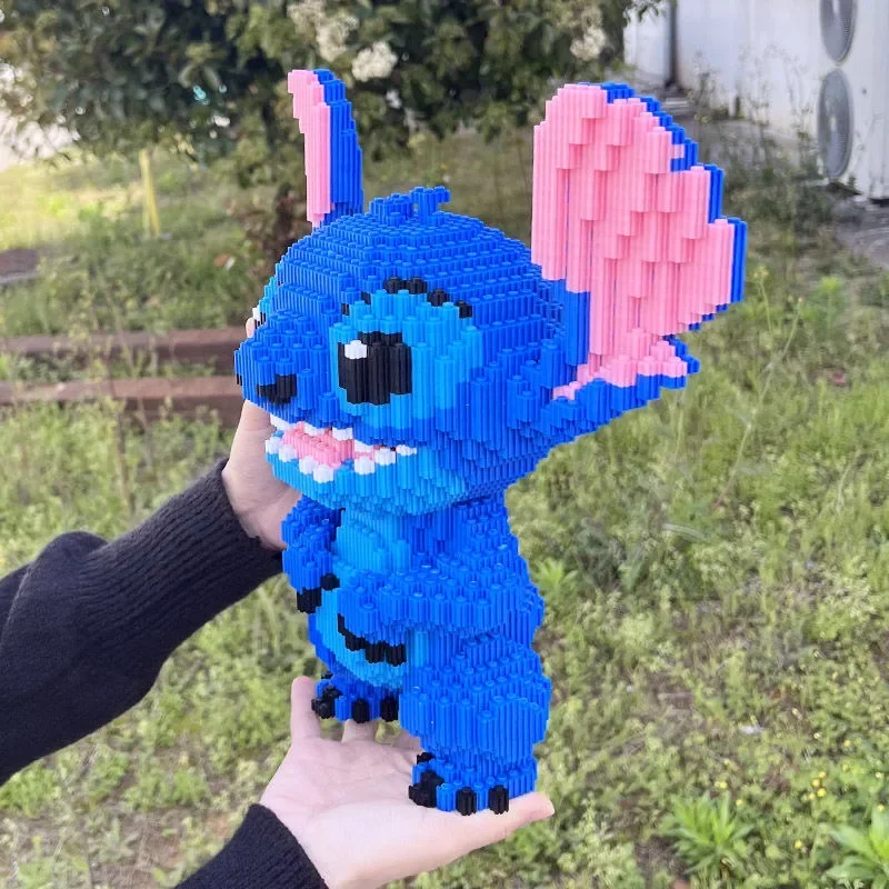 30CM Large Stitch Building Block Assembly Toys DIY Children\'s Toy and Birthday Gift Puzzle 3D Desktop Decoration Fast Delivery