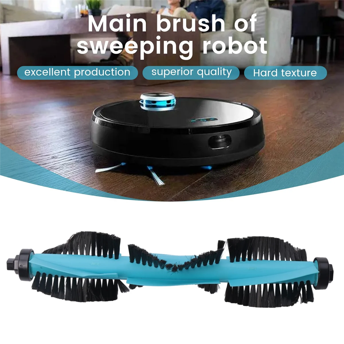 Para Conga 3090 Kit de cepillo de rodillo principal accesorios de repuesto de Robot aspirador, 3 piezasBAAN