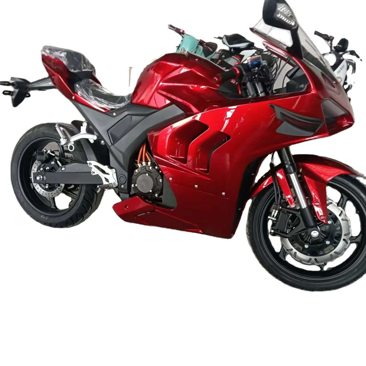 2025 Newest Fast Speed 72V Electric Moto 10000W Central China Moto V4 S Adulto Electrica Motorcycle Fat Tyres