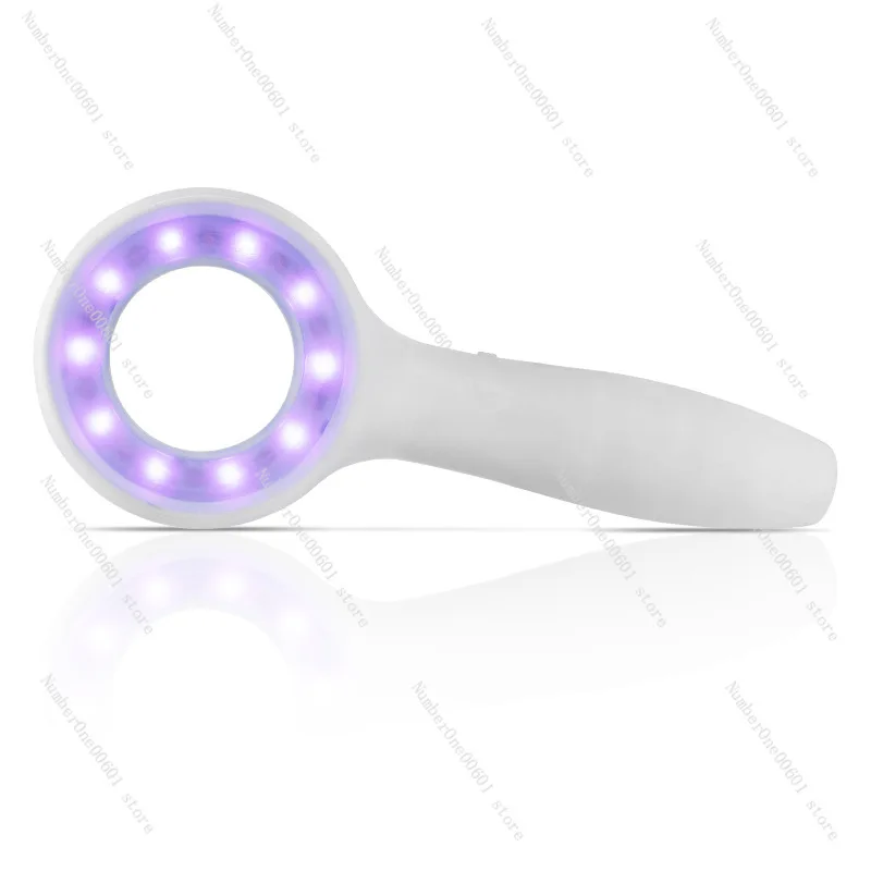 De-215 Skin Magnifying Glass Handheld UV Skin Mirror