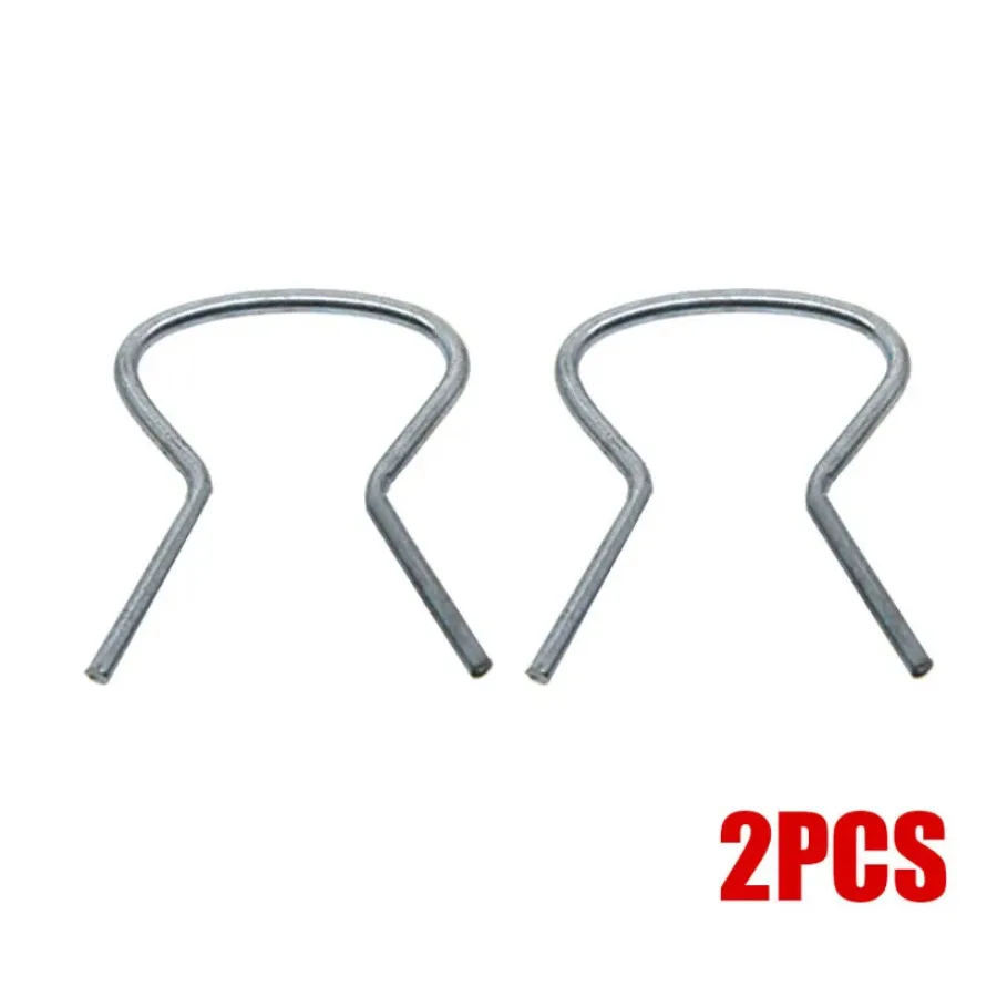 

2x Universal Car Auto Door Window Crank Clips Metal Retainer Roll Up Retaining Winder Handle Clips Car Window Hooks Accessories