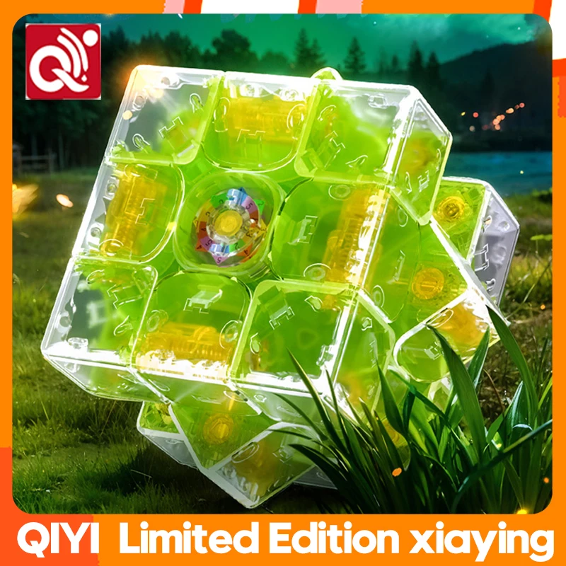 2024 QIYI Xiaying Limited Edition 3x3 Tornado V3 Magnetic 3x3x3 Maglev Cube Professional Collection Puzzle  Toys