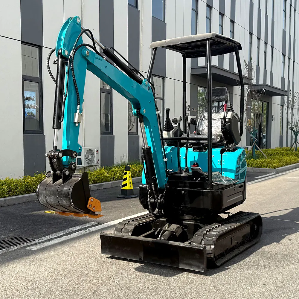 Heavy Duty 1.5 Ton Mini Crawler Excavator With Advanced Joystick Control For Utility Pipeline And Cable Laying Work