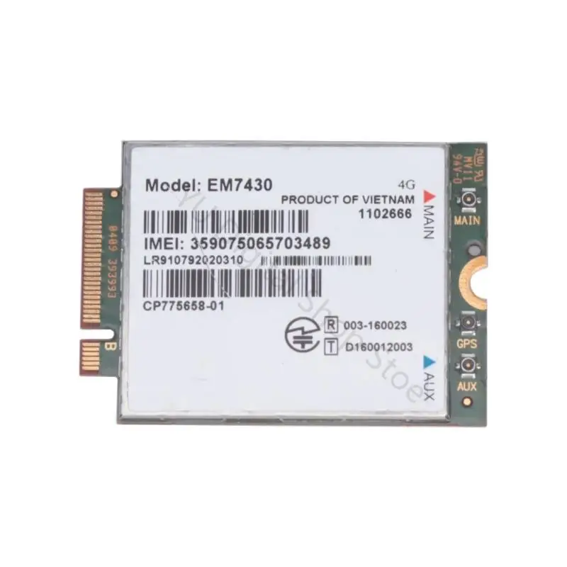 96BA M.2 4G Modul EM7430 Universalversion Vollband für industrielle Steuerung und Outdoor-Ausrüstung – Detail 3