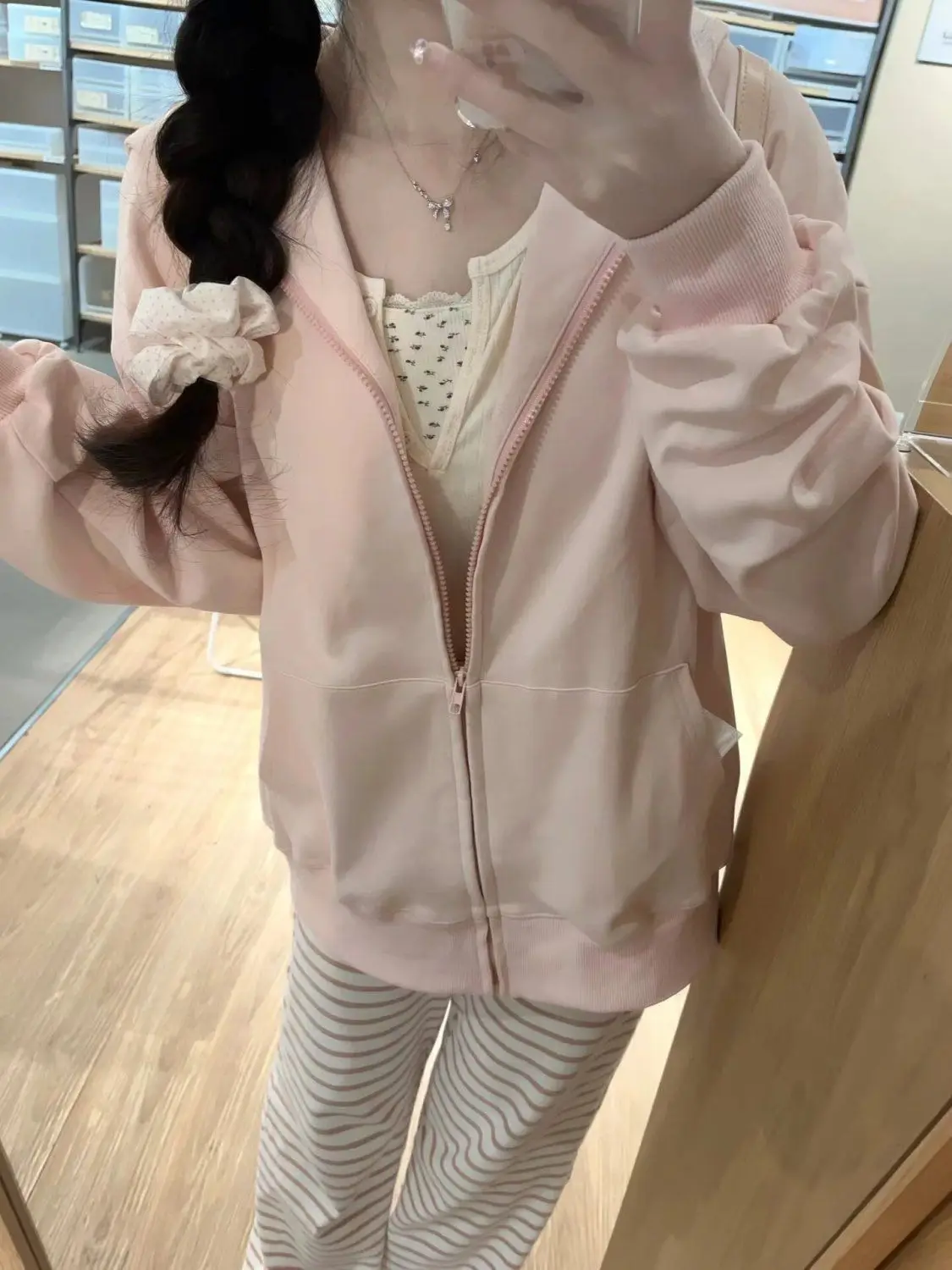 مقنعين هوديي امرأة طويلة Menthickened الملابس Batwing Hotsweet زيبر أزهار الباتيك Comfrt كاوبوي وضع الزخرفية تتجه #2