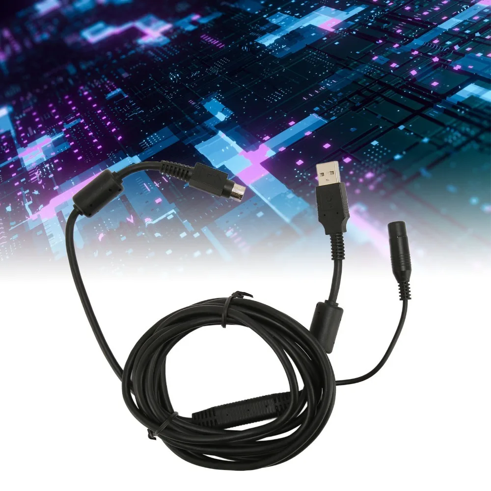 Professional Camera Link Cable USB A/ Camera Port / Power Port 3 Ports Cable for Logitech CC2900e 3500e 2900ep 3000e