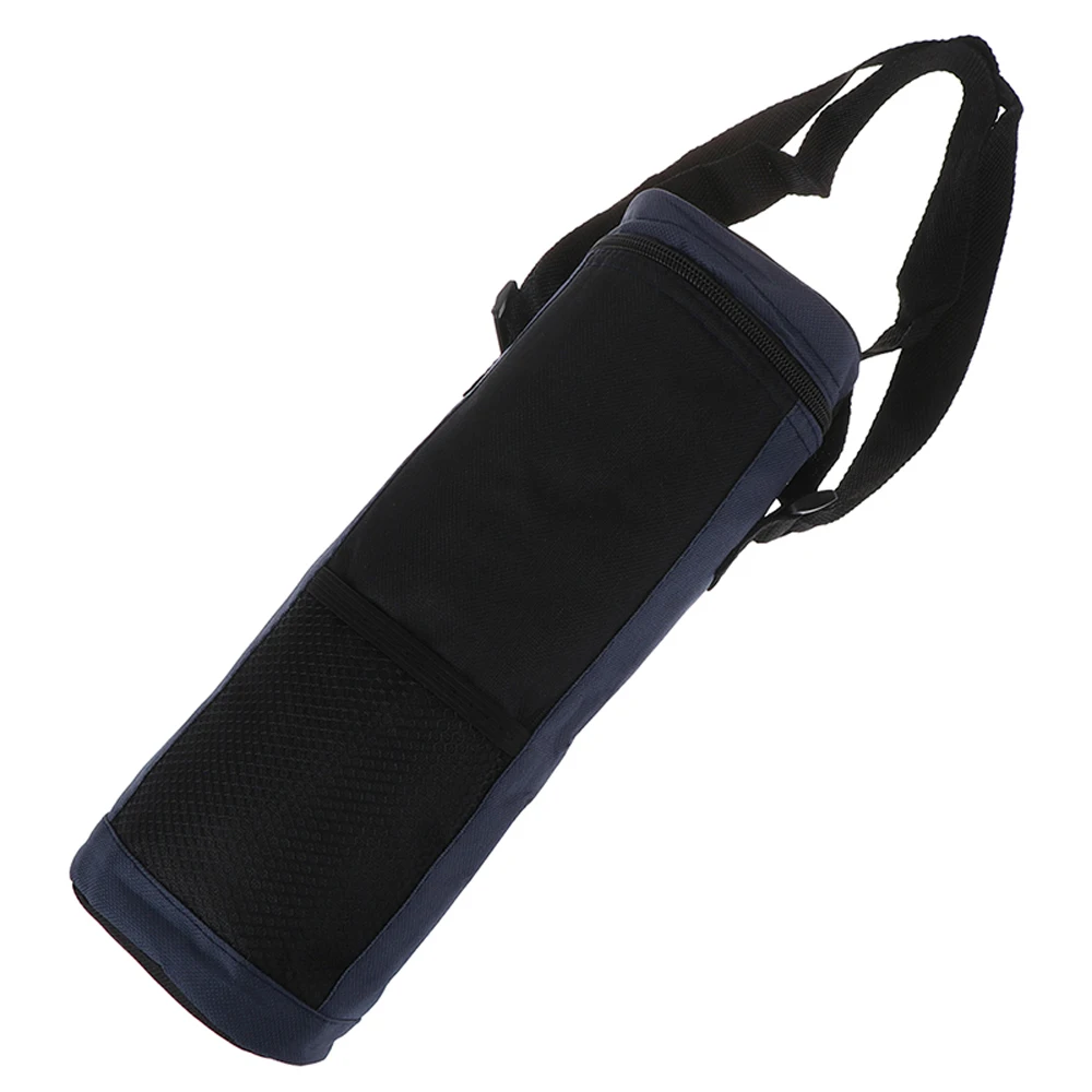 Anti-fall Universal Hiking Outdoor Water Bottle Pouch High Capacity Insulated Cooler Bag Traveling Tote Bag Water Bottle Bag