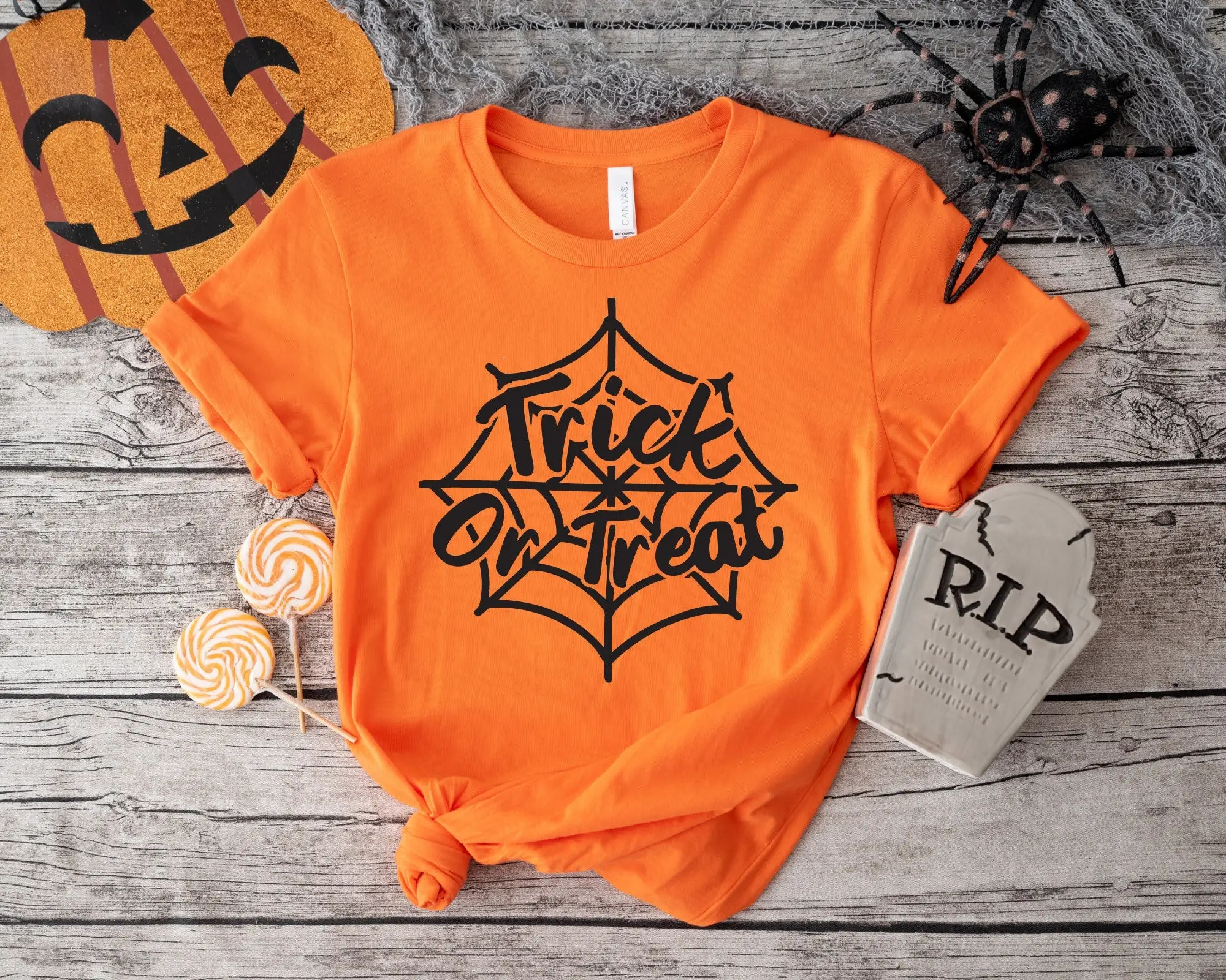 Trick Or Treat T Shirt Halloween Spooky Season