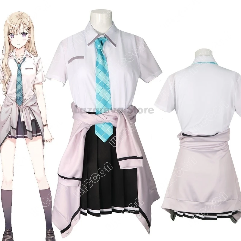 Novel Anime Saki Ayase Gimai Seikatsu Cosplay Costume Days with My Step Sister Jk School Uniforms Halloween Girls Daily Outfit