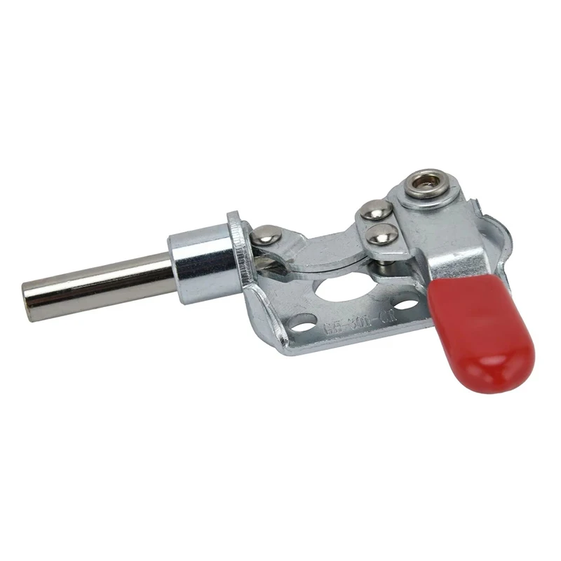 GH301-CR Push Pull Toggle Clamp 40kg Quick Release Joinery Horizontal Clamp Testing Jig Hand New Heavy Duty Woodworking Tool