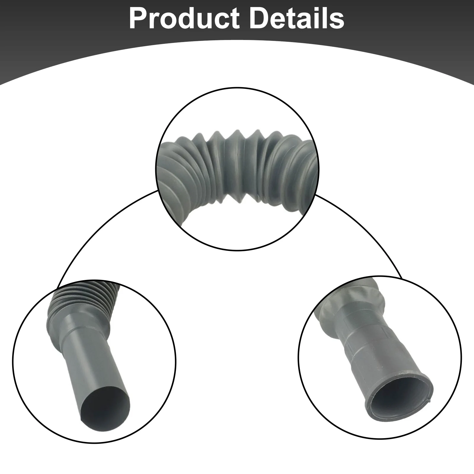 Drainage Drain Pipe Flexible Home Hose Household PVC Tube Washbasin Accessories Anti-odor Basin Bathroom Kitchen High Quality
