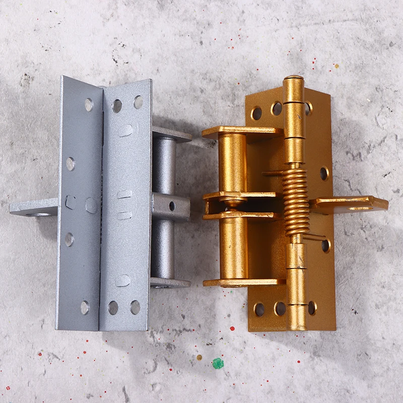 บานพับประตูอัตโนมัติแบบปิดเอง 1 ชิ้น - สปริงปิดประตูอเนกประสงค์แบบถอดได้ อุปกรณ์เสริมสำหรับจัดตำแหน่งฮาร์ดแวร์เฟอร์นิเจอร์