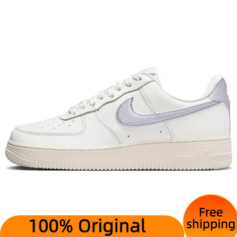 

Женские кроссовки Nike Air Force 1 Low '07 Sail кислородно-фиолетовые