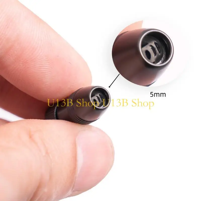 U13B 3.5mm Stereo Headphone Male Plug Repair Replacement Solder Adapter, 3.5mm Solder Type DIY Cable Connector