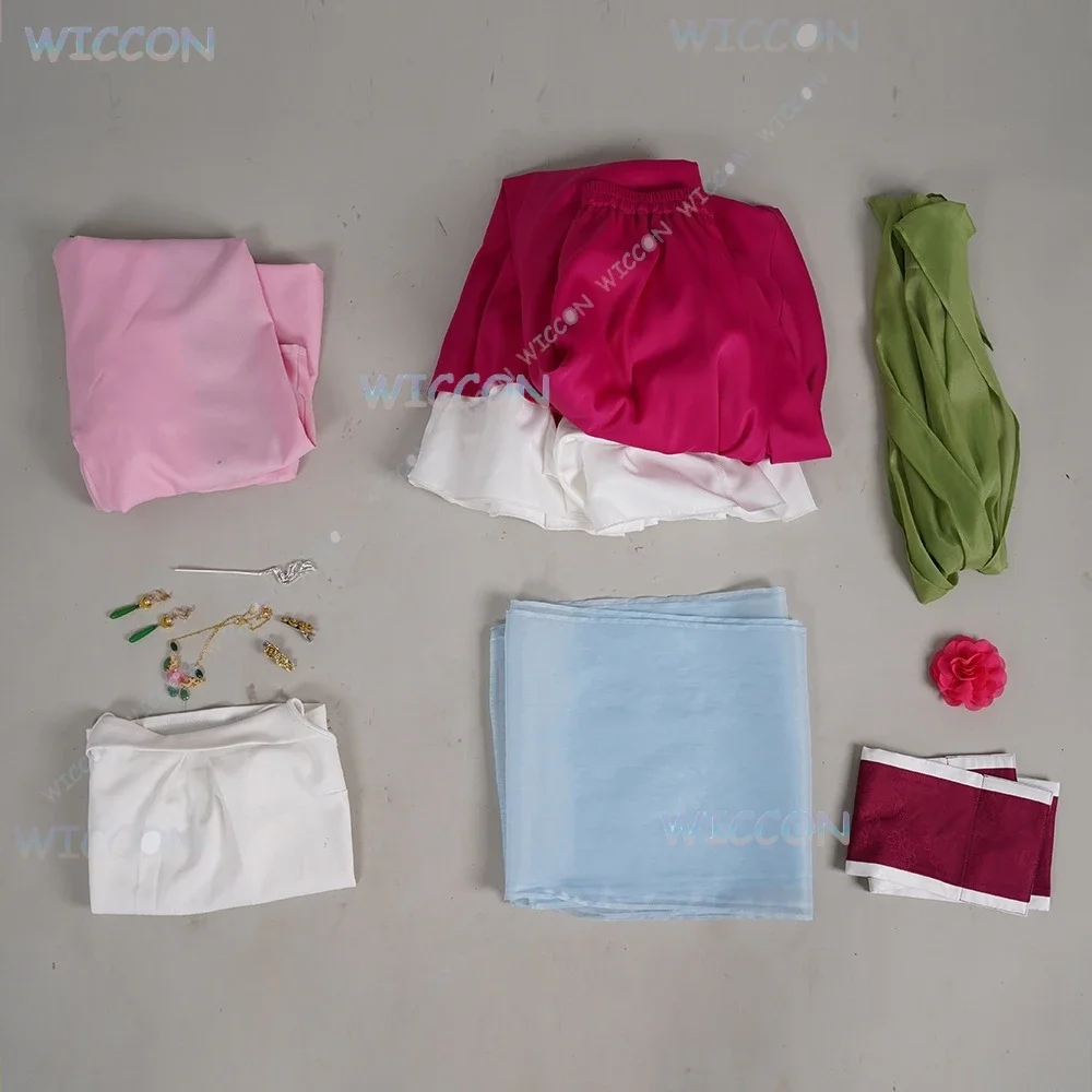 تأثيري ‌ ‌ ‌ ‌ ‌ ‌ ‌ ‌ يوميات الصيدلي Maomao فستان أحمر تأثيري حلي فتاة أنيقة قصر ثوب الصينية Hanfu أنيمي مانغا فارما