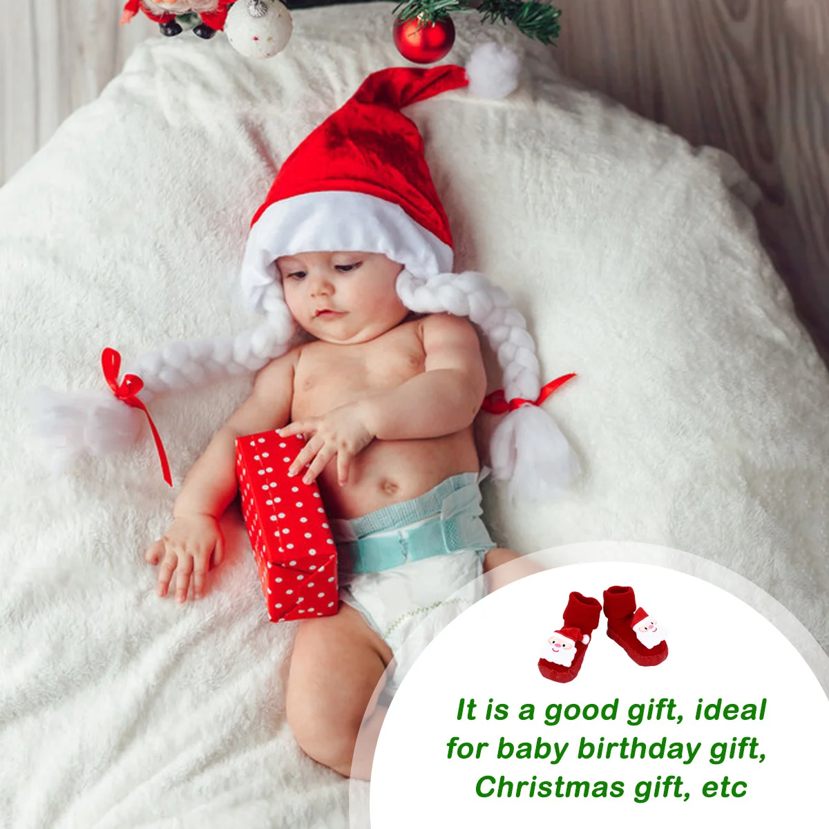 24 قطعة 1 زوج الكرتون الاطفال الكرتون عدم الانزلاق للأطفال عدم الانزلاق القطن جوارب يمكن السير بها على الأرض للأطفال الصغار هدية الكريسماس الطفل الجوارب