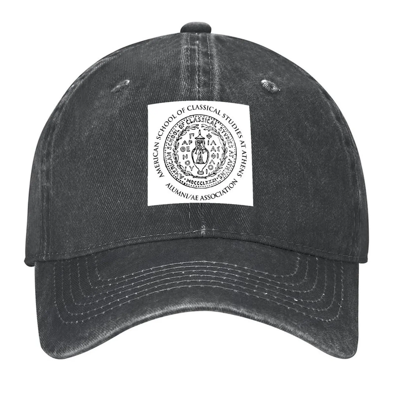 

ASCSA Alumni/ae Association Logo 2, белая бейсболка для пляжного отдыха, одежда для косплея, одежда для гольфа, кепки на заказ, женские пляжные аутлет 2025 года, мужские