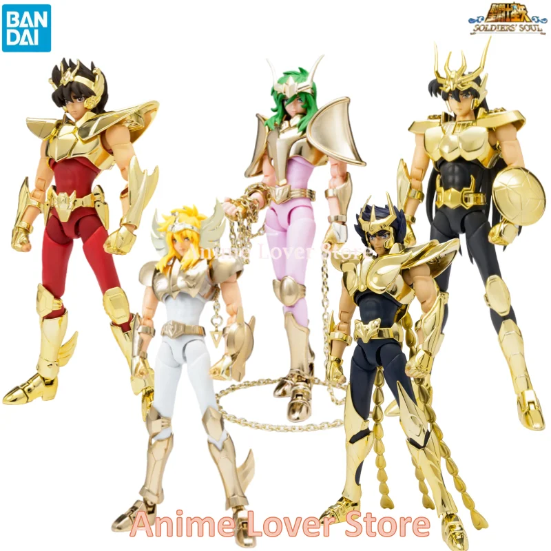 

Bandai Saint Seiya Cloth Myth Bronze Saints V1 Seiya Shiryu Ikki Shun Hyoga Golden Limitated Edition Anime Action Figures
