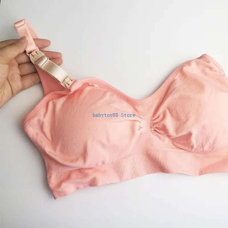 Y4UD حمالة صدر للرضاعة الطبيعية مزودة بإبزيم كتف للذكور والإناث للضخ