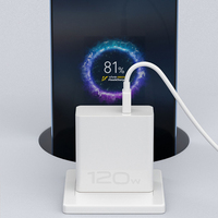 120W FlashCharge Charger Fast Charging EU/US Power Adapter USB Type C Cable For Vivo Neo 7 X90 X80 X70 Pro IQOO 10 9 8 7 6 Pro