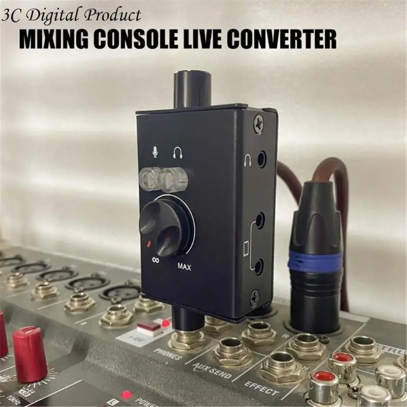 خلاط وحدة التحكم المتقدمة ، محول البث المباشر لمشاركي محتوى الموسيقيين Q84A