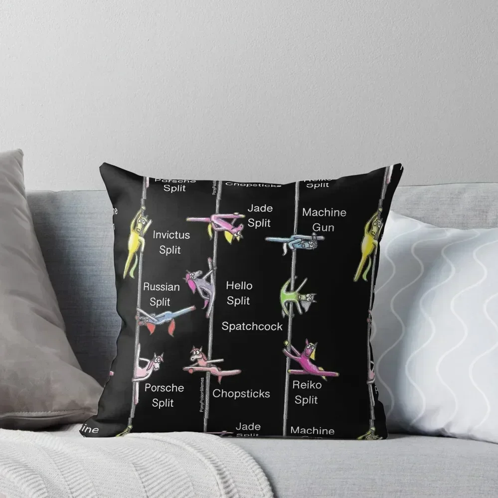 

Spreadies Every Day Pole Dancing Ponies Throw Throw Pillow Custom Cushion Photo autumn pillowcase Sofa Cushions Covers pillow