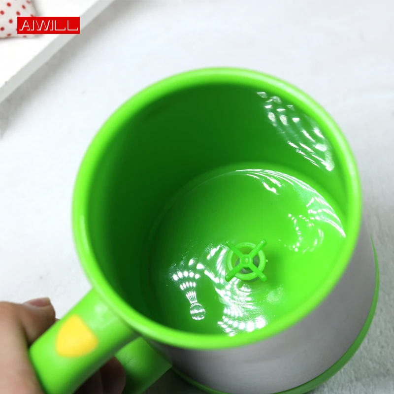 5 Colors Lazy Tazas Self Stirring Mug Coffee Cup Smart Stainless Steel Mugs Copos Inox Tea Cup