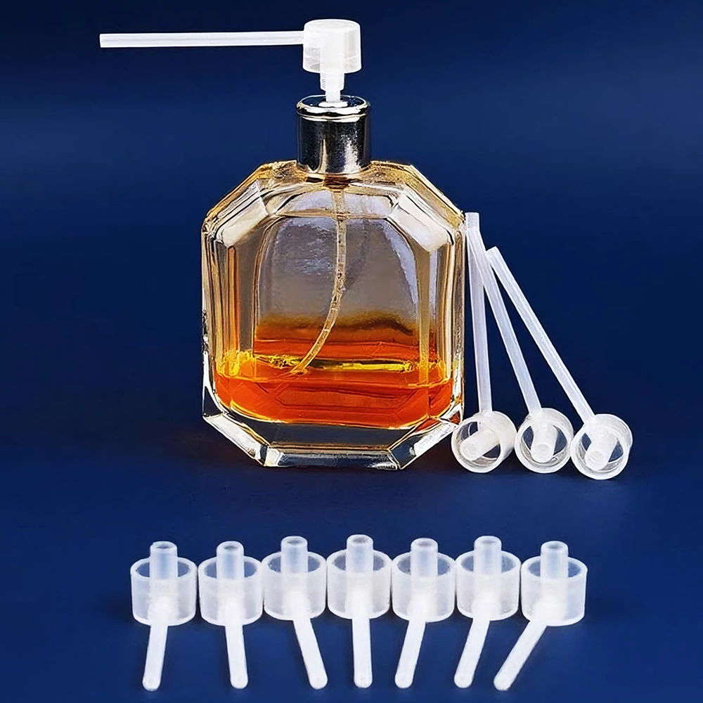 100 Bombas Dosificadoras de Perfume, Bombas de Relleno de Perfume, Bombas Dosificadoras de Cosméticos, Herramienta de Transporte para Botellas de Perfume Recargables de Viaje