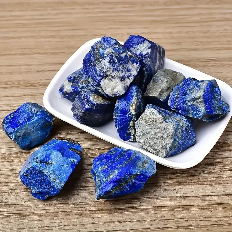 Natural Lapis Lazuli Aromatherapy Rough Gem Grinding Cutting Carving  rolling Jewelry Technology Home Decoration Aquarium Decora