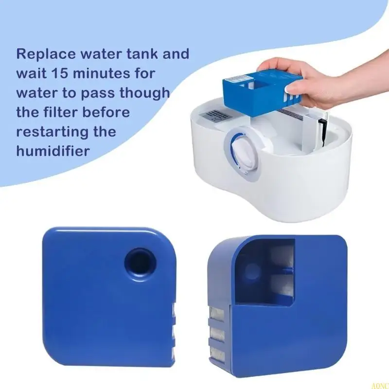 مرشحات إزالة المعادن A0NC 3PCS PDC51V1 خراطيش إزالة المعادن مرطب لـ V4600 V5100 VUL575 White Dust Assolctor