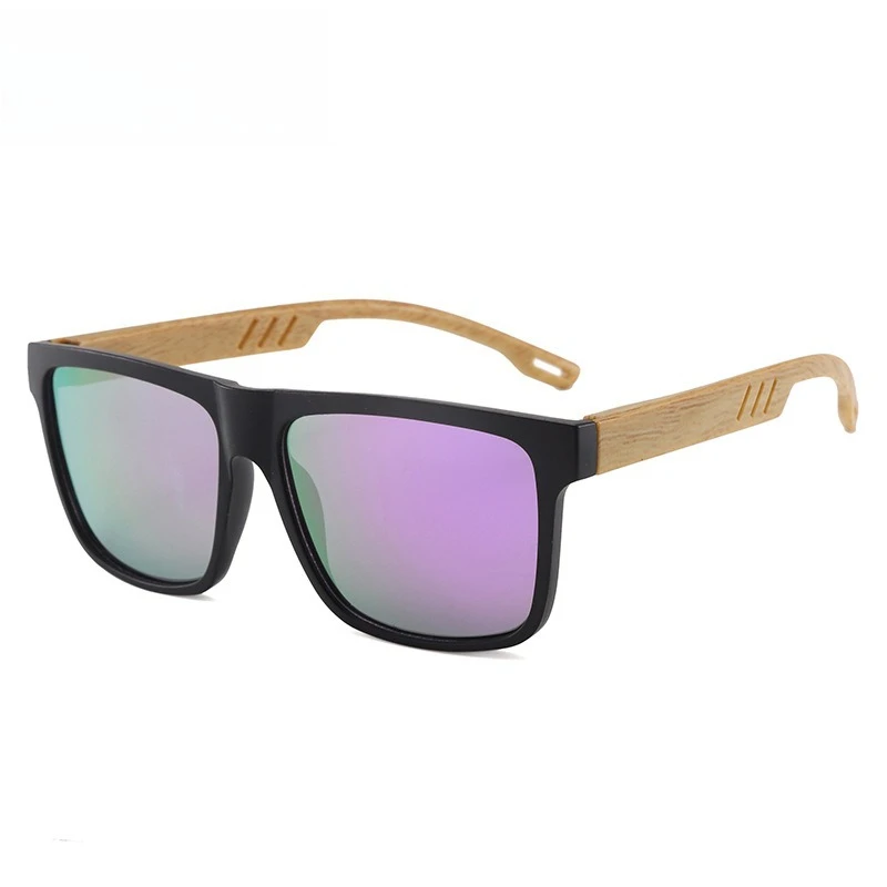 

New Unisex Retro Bamboo Wood Sunglasses UV Protection Eco-friendly Fashion Eyewear for Cycling Driving Outdoor Activities