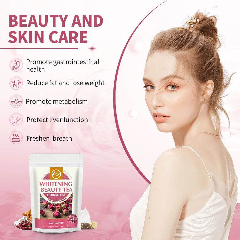 Minch Beauty & Whitening Herbal Supplement Anti-aging and Anti-oxidation Glowing Skin Care Skin Brightening for Women