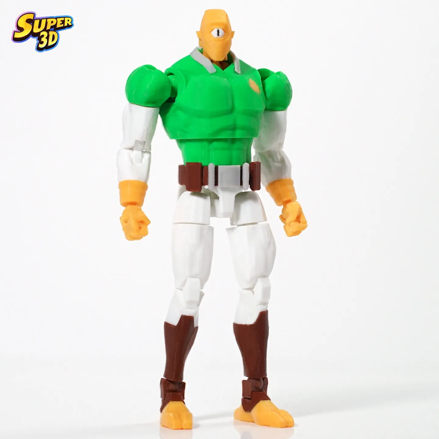 Figura de Acción Articulada Super 3D Impresa en 3D de Allen el Extraterrestre, Niño Invencible, Coalición de Planetas, Allen el Extraterrestre Dummy13 T13