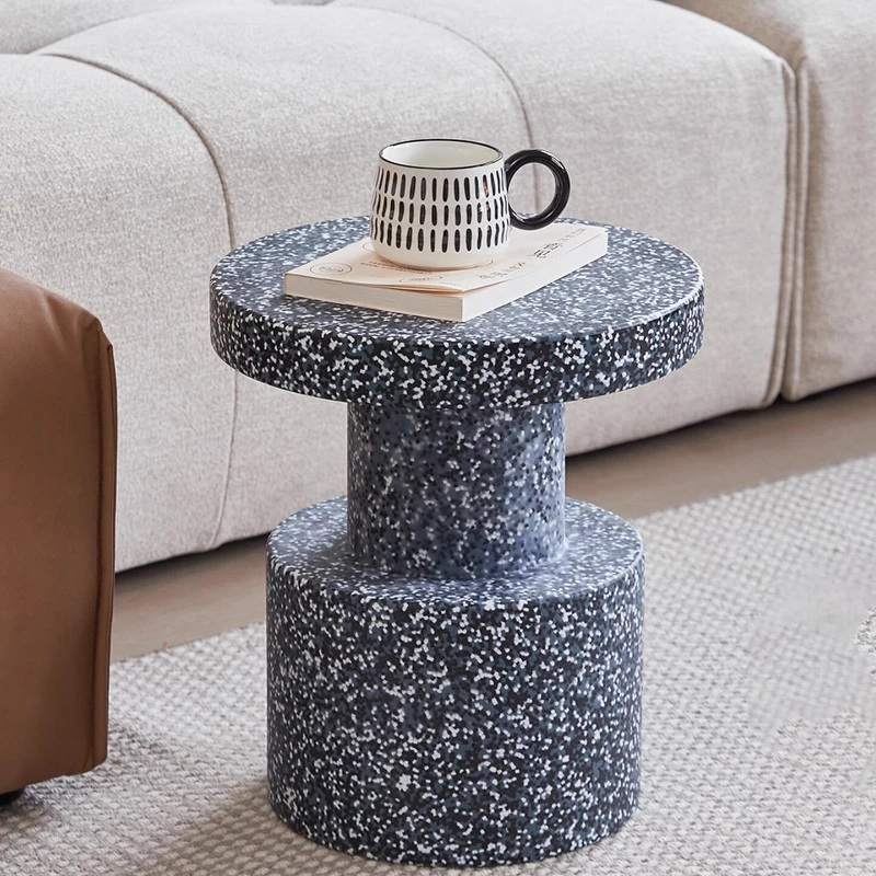 Creative Dopamine Plastic Shoe Bench Modern Ottoman Decor Colorful Entryway Side Table Multi-Functional Living Room Furniture