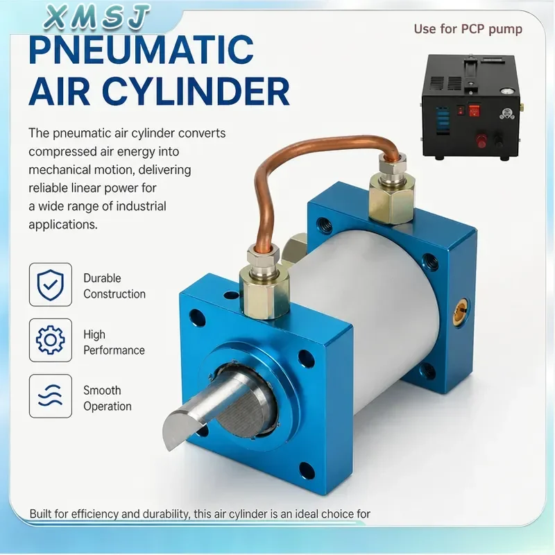 12V 220V Push Pull Piston High Pressure Cylinder 300bar 4500psi PCP Air Compressor Pump 30mpa for Automotive Tools