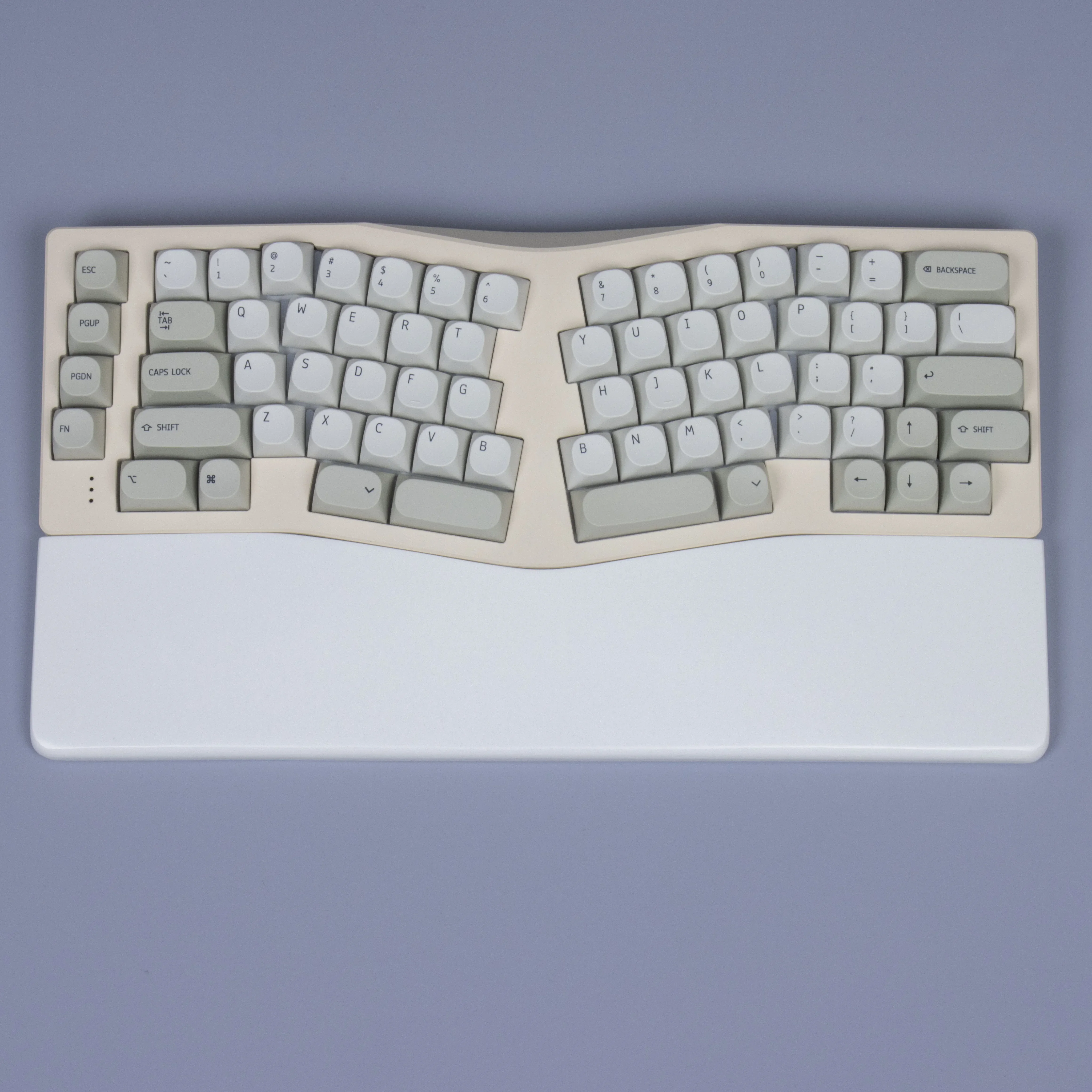 Neo Ergo Marble Plam Rest Custom Alice Keyboard Quartz Palm Stress Waterproof Comfortable Acrylic Wrist Rest Keyboard Holder