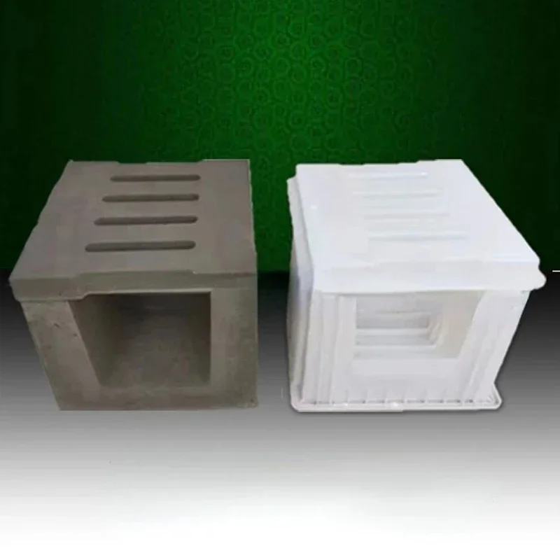 

Customized U-shaped groove mold, drainage ditch cover plate, concrete prefabricated plastic mold box, cement product mold