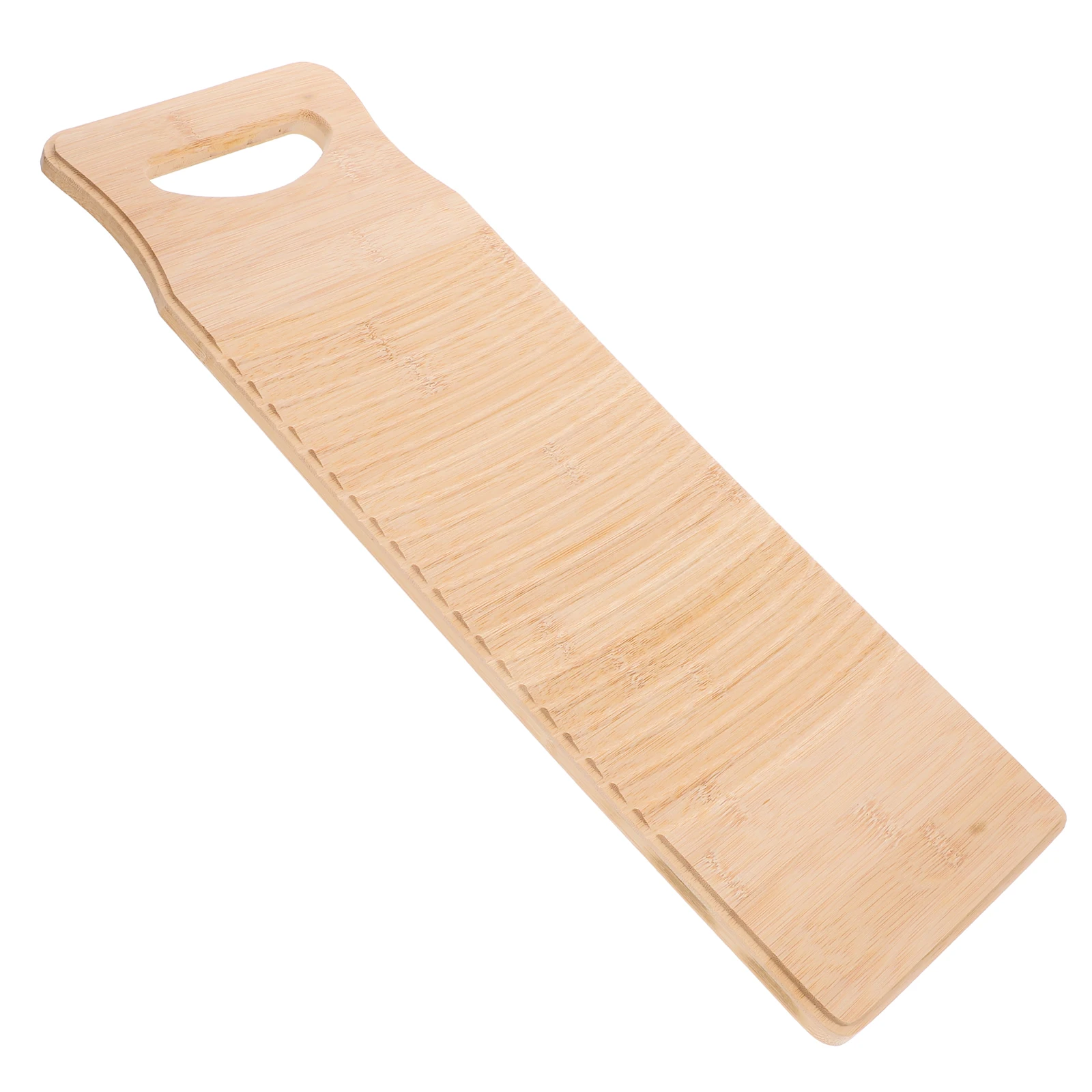 

Foldable Bamboo Laundry Washboard for Hand Washing Clothes Durable Ergonomic Design Thickened Scrub Board for Underwear Socks