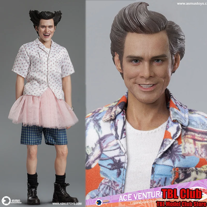 Na stanie ASMUS TOYS ACE02 Figurka Akcji Męska 1/6 Skala Zwierzę Domowe Detektyw Ace Zabawny i Humorystyczny Filmowy 12-calowy Pełny Zestaw