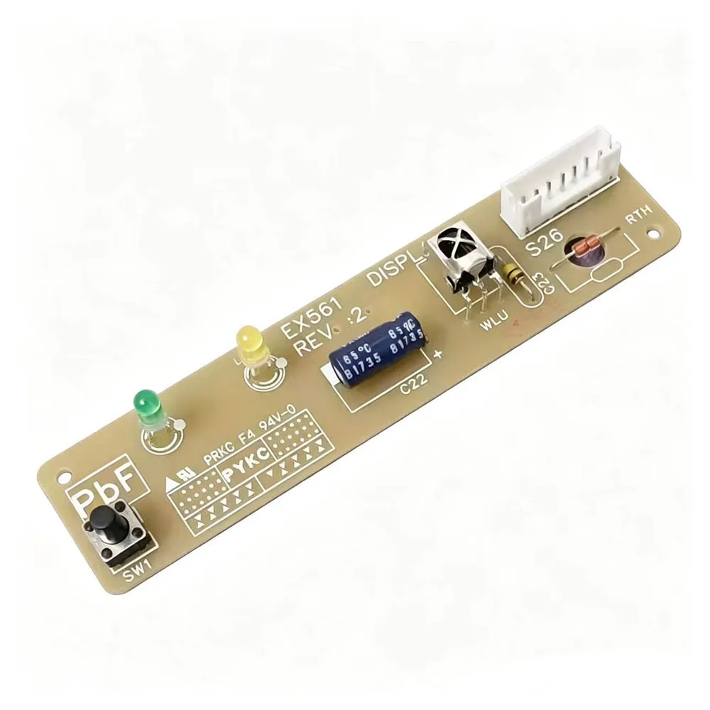 For daikin EX560 EX561 universal infrared remote control receiver board temperature sensor REV: 2 key indicator light
