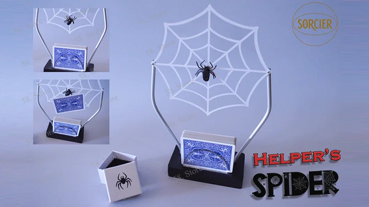 Helper's Spider By Sorcier Magic tricks ( 58 Store Download )